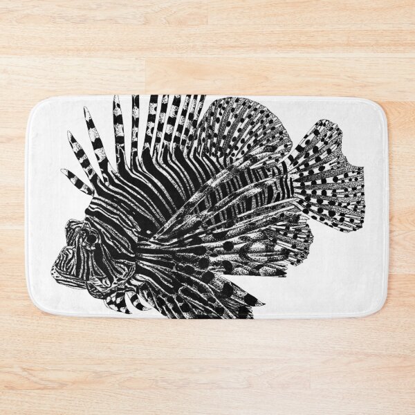 Item preview, Lionfish illustration designed and sold by LorenDowding.