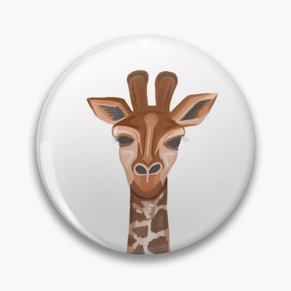 Item preview, Giraffe modern painting designed and sold by GraziBarth.