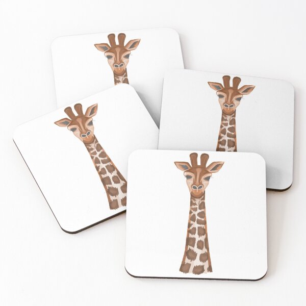 Item preview, Giraffe modern painting designed and sold by GraziBarth.