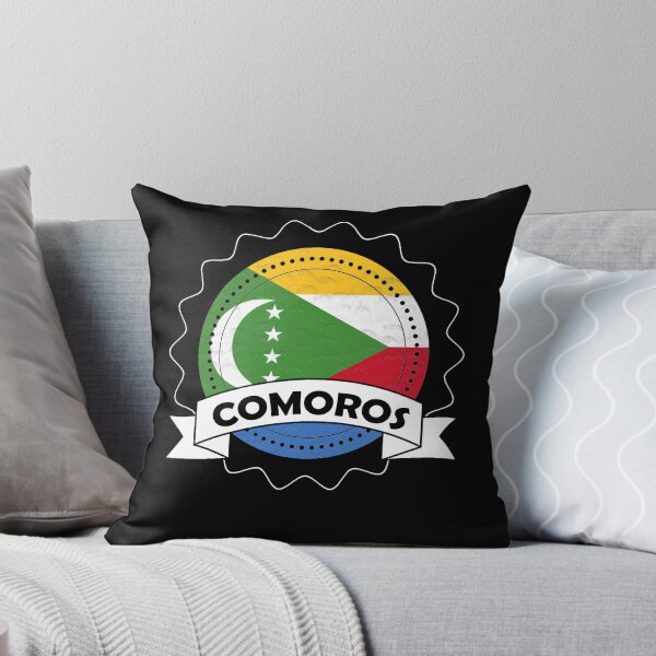 Item preview, Comoros Emblem-Badge-Flag designed and sold by Gina-Driada.