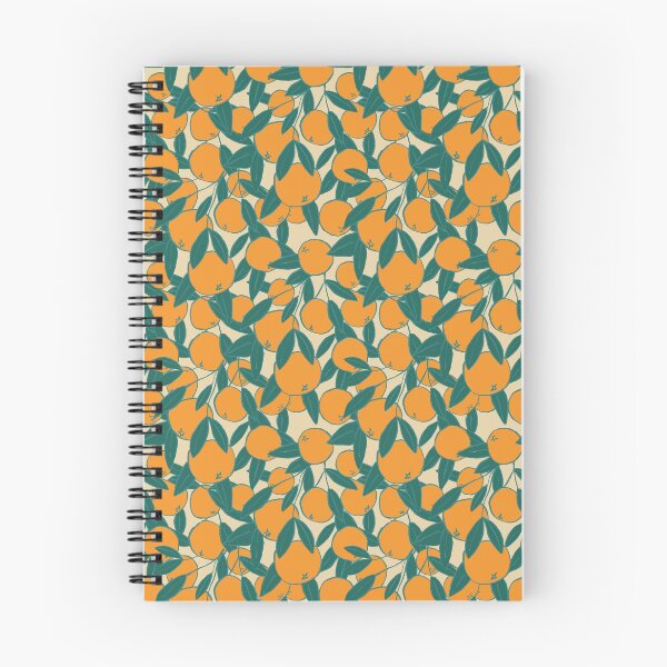 Item preview, a sunny patterndesign with oranges designed and sold by agnesswart.
