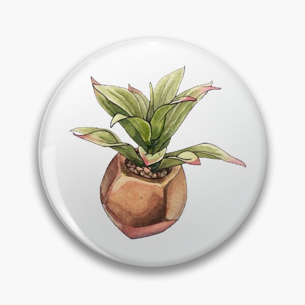 Item preview, Decorative Succulent Watercolor Illustration designed and sold by AquarellChill.