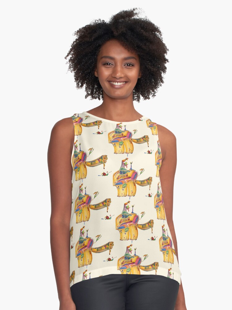 Item preview, Sleeveless Top designed and sold by AnnetteArt.
