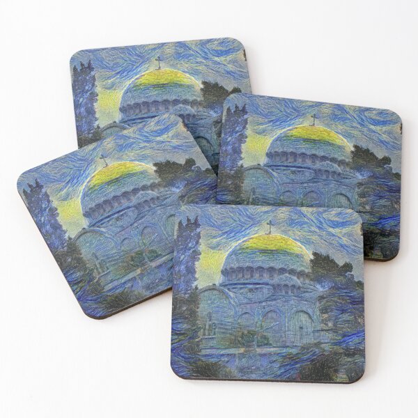 Item preview, Church of Saint George in Aleppo (Melkite Greek Catholic) - Starrynight designed and sold by Homsalgia.