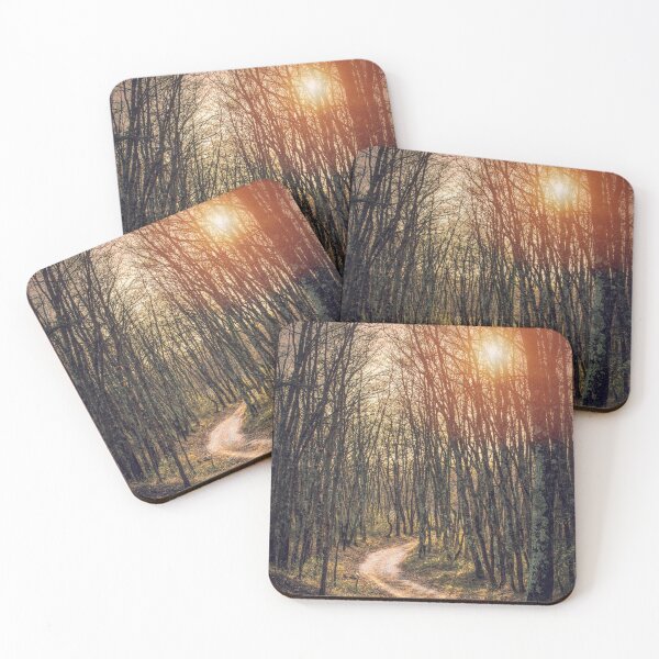 Item preview, Forrest path in the afternoon designed and sold by cerberusart.