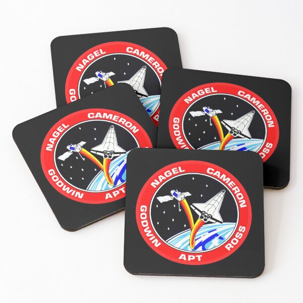 Item preview, STS-37 Patch Insignia NASA Retro Style Vintage Emblem designed and sold by kawrdesigns.