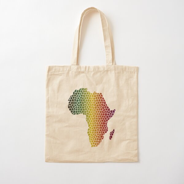 Aperçu de l'œuvre Dégradé de carte Afrique vitrail créée et vendue par John Uttley.