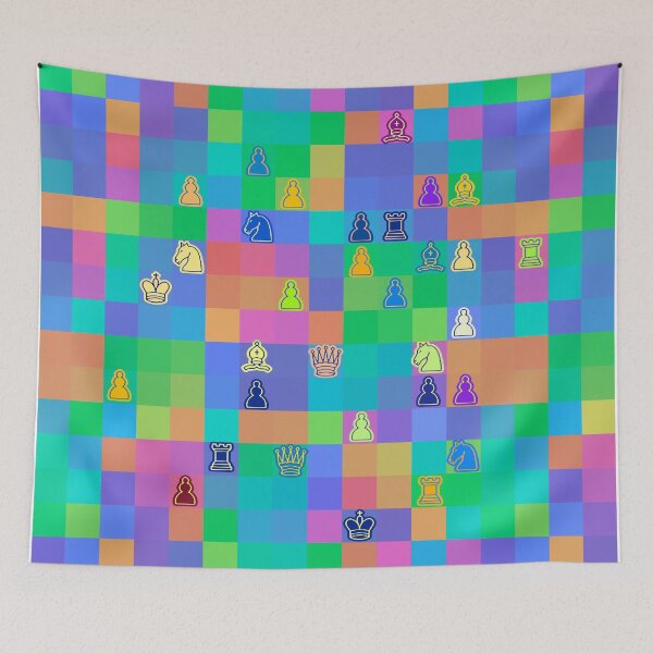 Item preview, Color chess infinity - game pattern designed and sold by Xdelacra.