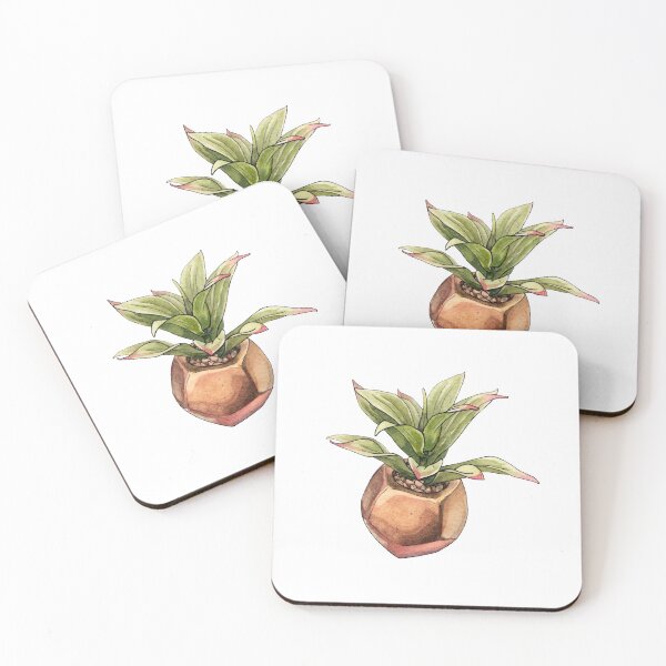 Item preview, Decorative Succulent Watercolor Illustration designed and sold by AquarellChill.
