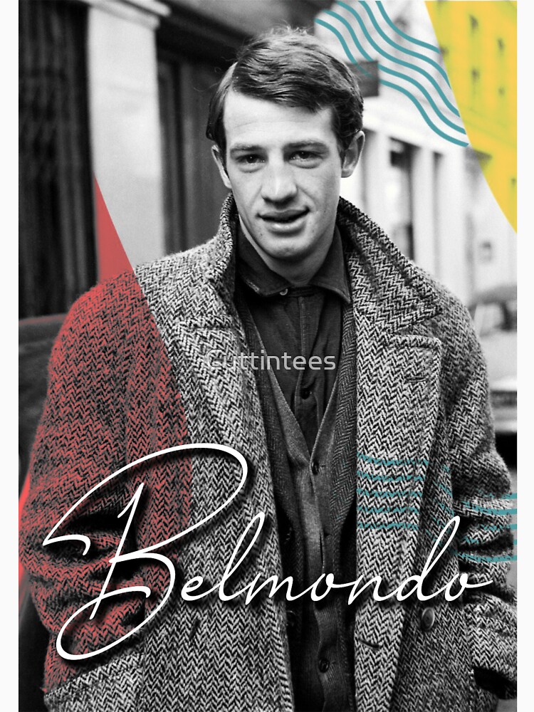 Jean Paul Belmondo / French New Wave by Cuttintees