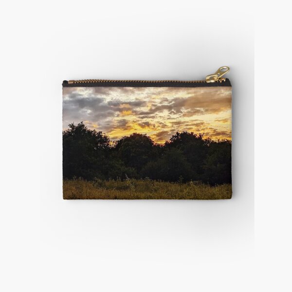 Item preview, Countryside Field with a Golden Sunset Backdrop designed and sold by WearWolfDesigns.