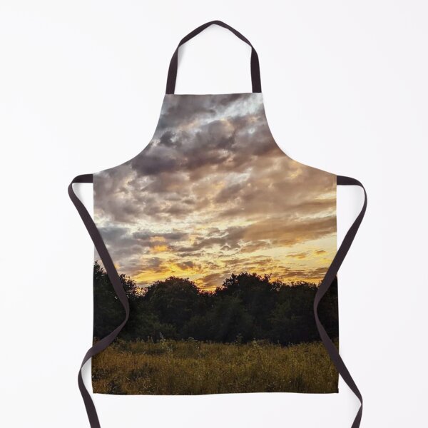 Item preview, Countryside Field with a Golden Sunset Backdrop designed and sold by WearWolfDesigns.