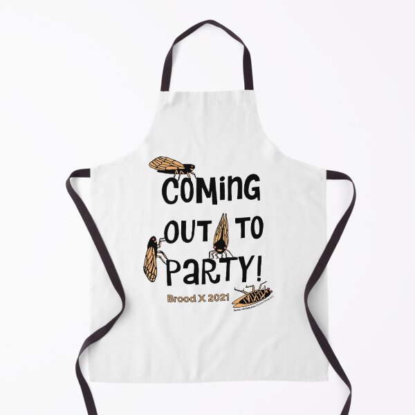 Item preview, Coming Out To Party — Brood X Cicada Series 5/17 designed and sold by GeezLouiseTees.