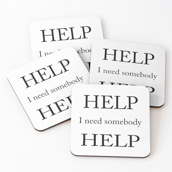 Item preview, Help I need somebody designed and sold by Jozef Bloks.