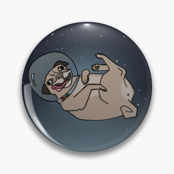Item preview, Space Pug designed and sold by SeeManning.