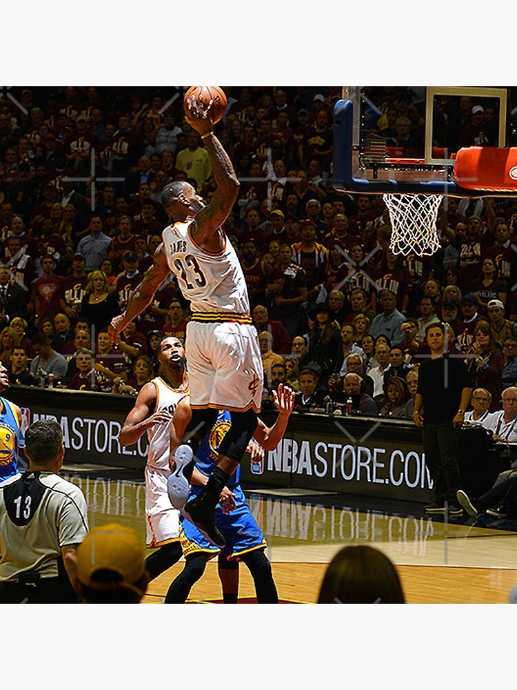 James Lebron Dunk  Poster for Sale by lorenjack