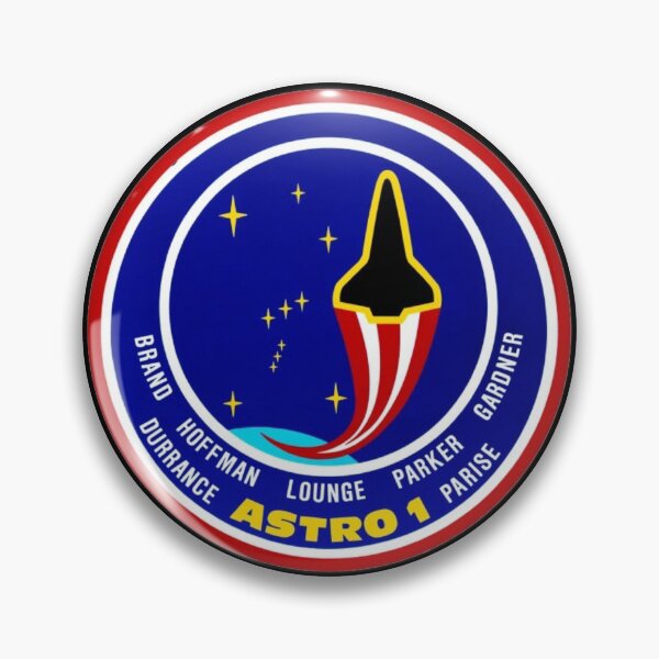 Item preview, STS-35 Patch Insignia NASA Retro Style Vintage Emblem designed and sold by kawrdesigns.