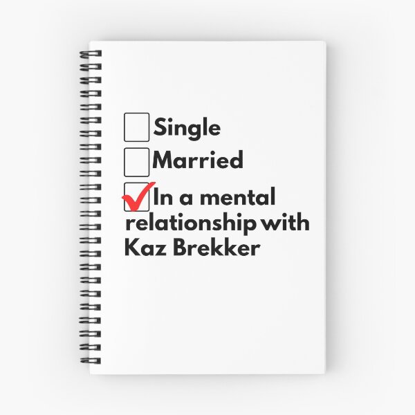 Item preview, In a mental relationship with Kaz Brekker | Shadow and Bone designed and sold by PurpleAcademy.