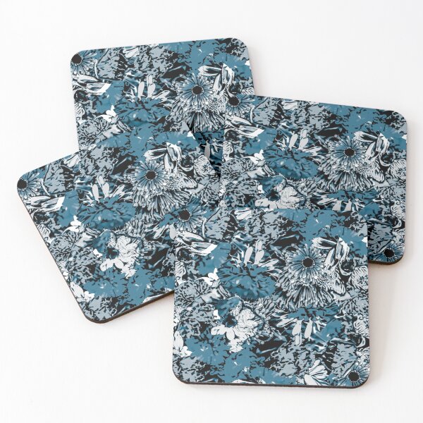 Item preview, Floral Medley Blue designed and sold by Designs By YL.