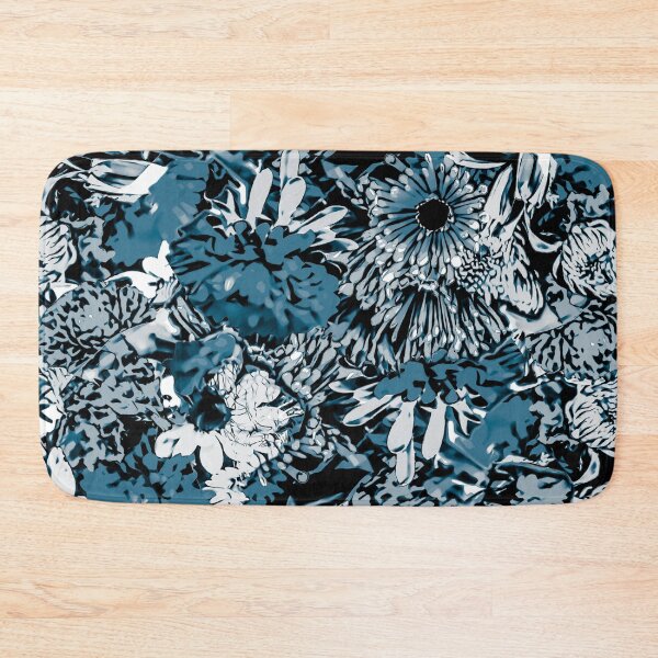 Item preview, Floral Medley Blue designed and sold by Designs By YL.