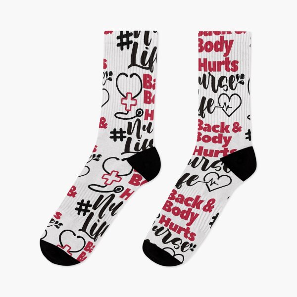 Item preview, Back and body hurts nurse life designed and sold by dogcuddleralert.