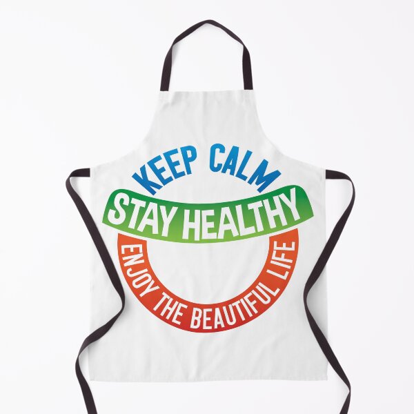 Item preview, Keep Calm and Stay Healthy to Enjoy the Beautiful Life designed and sold by Printoweb.