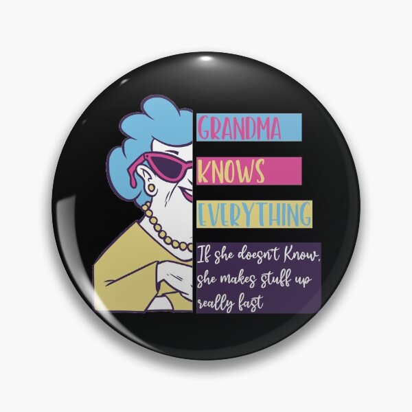 Item preview, Granny Knows Everything Best Grandma designed and sold by OmmeDesigns.