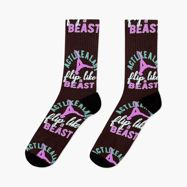Item preview, Top Fun Flip Like a Boss Gymnastics Design designed and sold by LGamble12345.