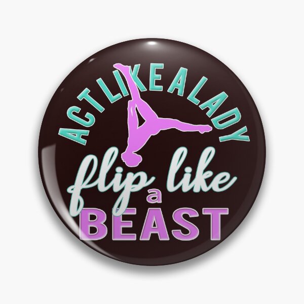 Item preview, Top Fun Flip Like a Boss Gymnastics Design designed and sold by LGamble12345.