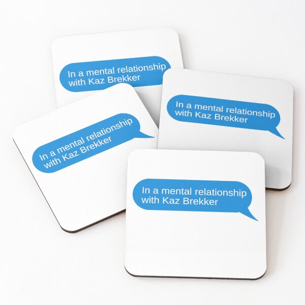 Item preview, In a mental relationship with Kaz Brekker | Shadow and Bone designed and sold by PurpleAcademy.