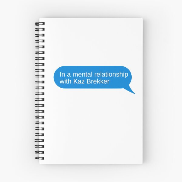 Item preview, In a mental relationship with Kaz Brekker | Shadow and Bone designed and sold by PurpleAcademy.