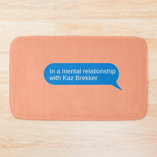 Item preview, In a mental relationship with Kaz Brekker | Shadow and Bone designed and sold by PurpleAcademy.