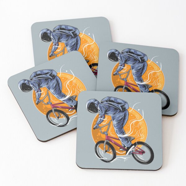 Item preview, Astronaut riding bmx designed and sold by Lorande.