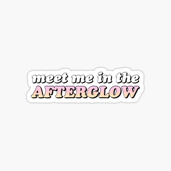 Afterglow Taylor Swift Sticker