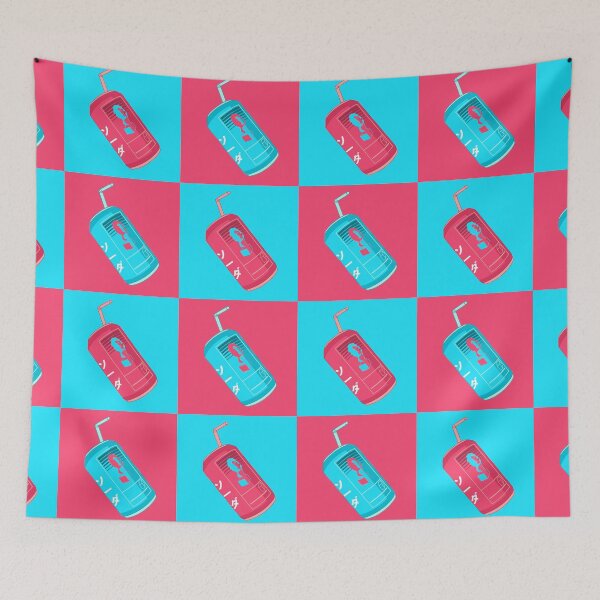 Item preview, Kawaii japanese soda pattern designed and sold by ImaginarySouls.