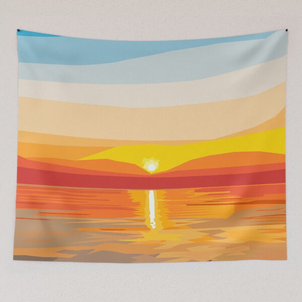 Item preview, Sunrise on the water designed and sold by donoshop.
