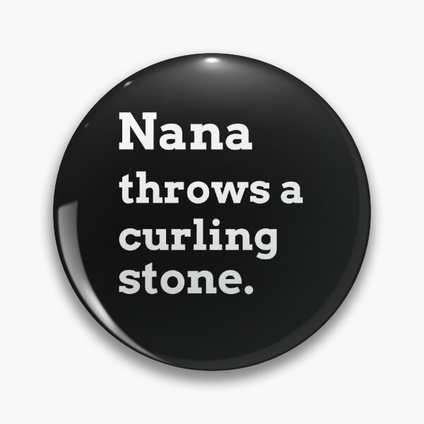 Item preview, Nana throws a curling stone. designed and sold by VJKTees.