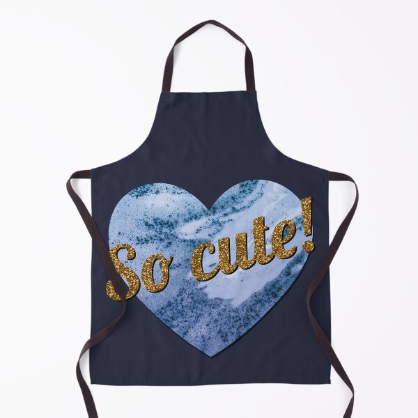 Item preview, So cute gold and blue heart designed and sold by myseptember18th.