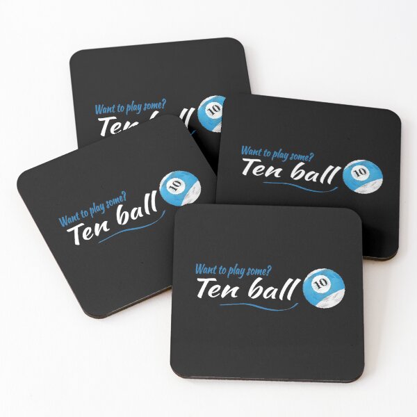 Item preview, WE PLAY A GAME OF TEN-BALL BILLIARDS designed and sold by diego75bcn.