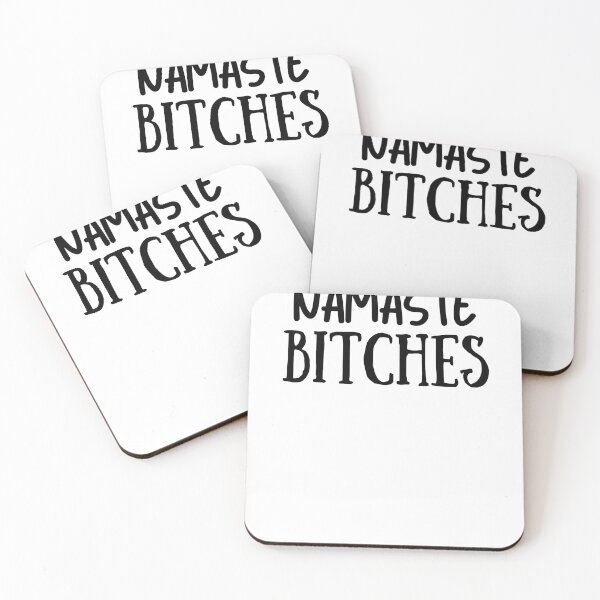 Item preview, Namaste Bitches Funny Yoga Meditation   designed and sold by Desandu.
