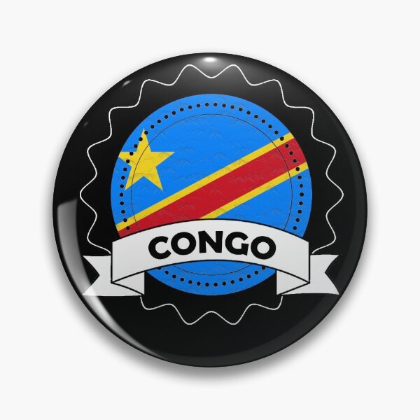 Item preview, Congo Emblem-Badge-Flag designed and sold by Gina-Driada.