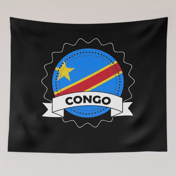 Item preview, Congo Emblem-Badge-Flag designed and sold by Gina-Driada.