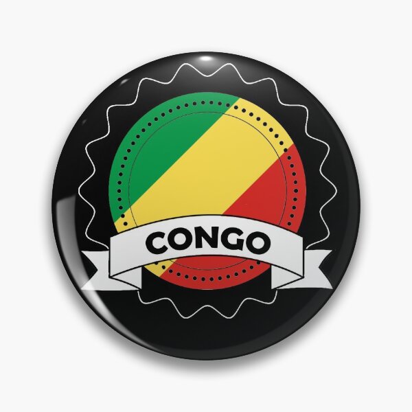 Item preview, Congo Emblem-Badge-Flag designed and sold by Gina-Driada.