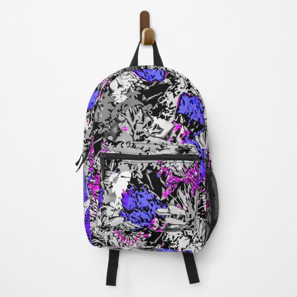 Item preview, Floral Medley Grey Purple Pink designed and sold by Designs By YL.