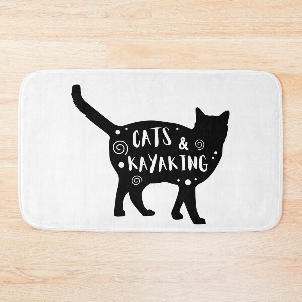 Item preview, Cats & kayaking designed and sold by TheGreenGoat.