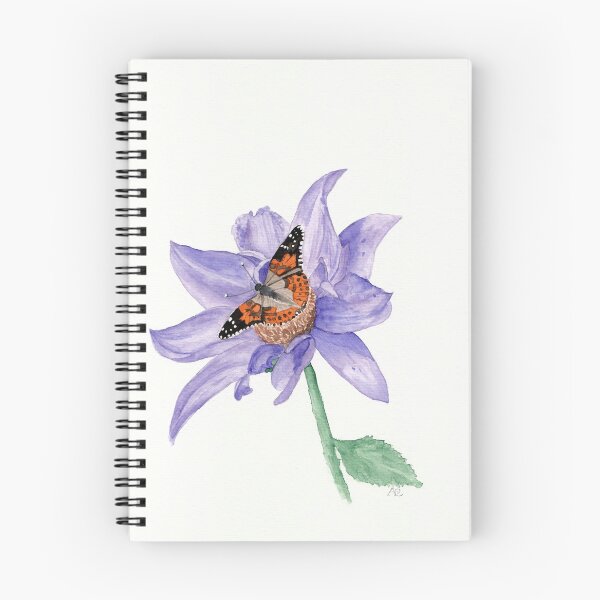 Item preview, Painted Lady on Dahlia designed and sold by Cacatuart.