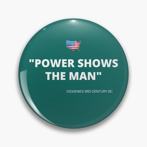 Item preview, Power man quote designed and sold by rocklegends99.