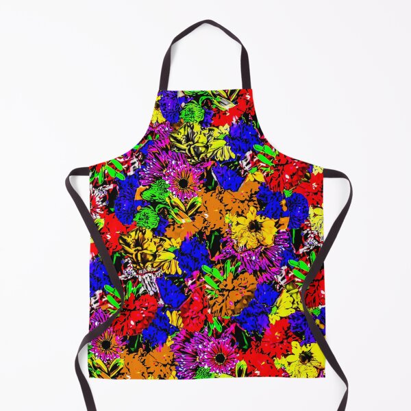 Item preview, Floral Medley Primary Colors designed and sold by Designs By YL.