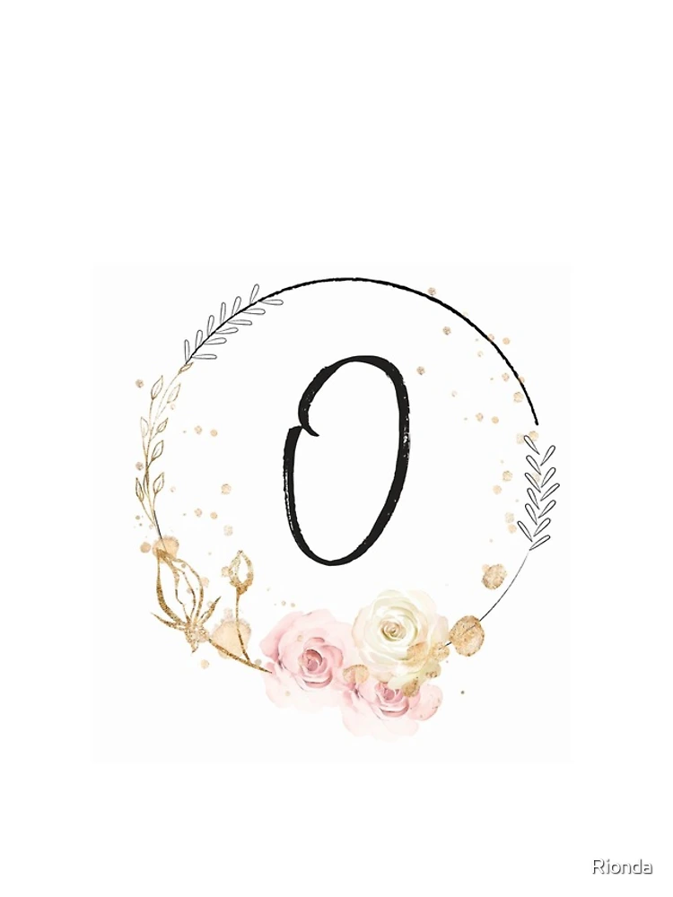 Thumbnail 4 of 4, iPhone Case, Letter O - Roses designed and sold by Rionda.