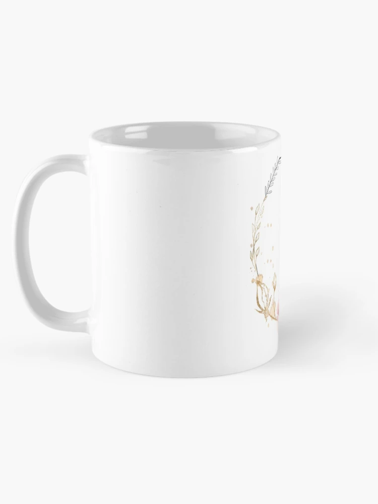 Thumbnail 5 of 6, Coffee Mug, Letter O - Roses designed and sold by Rionda.